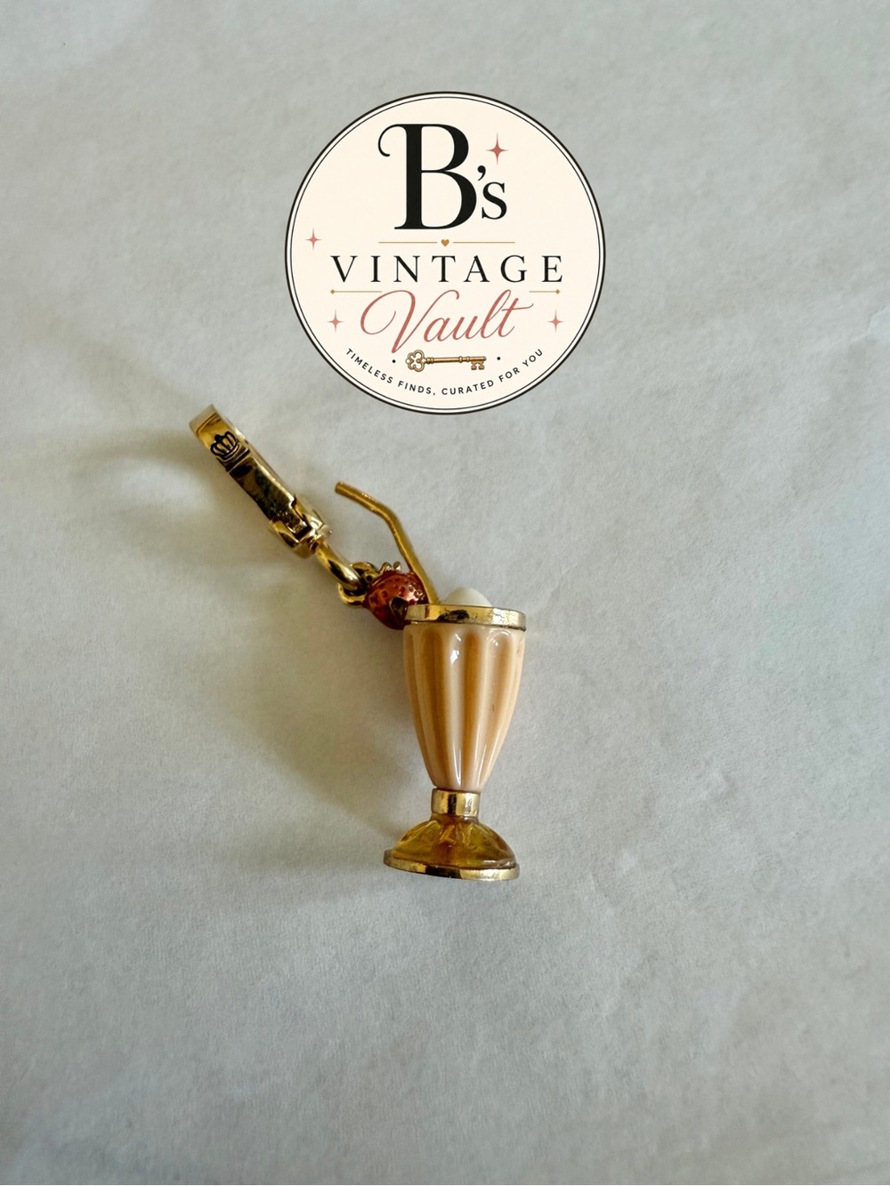 Y2K Juicy Couture Ice cream Soda  Charm|Original Box Not Included